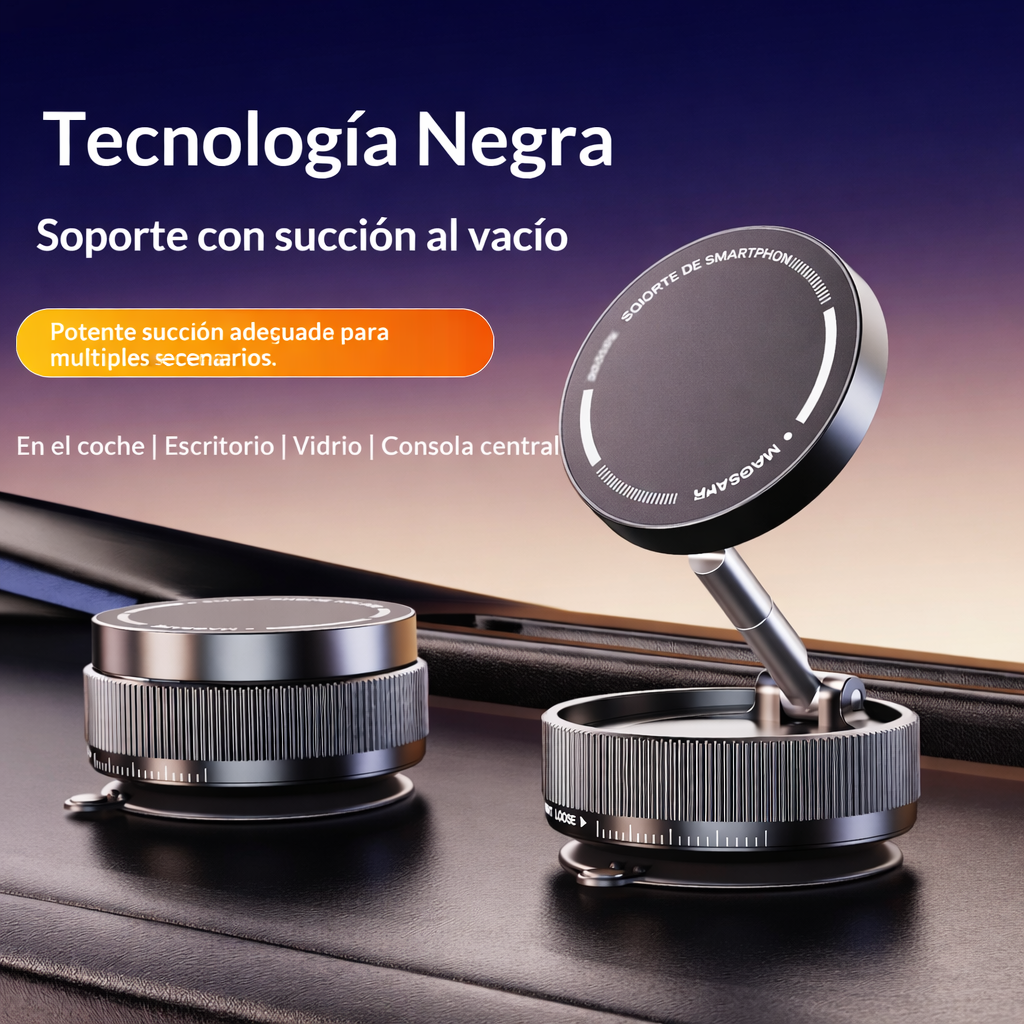 Soporte magnético para teléfono con cargador inalámbrico (1 X $60.000, 2 X $99.999)
